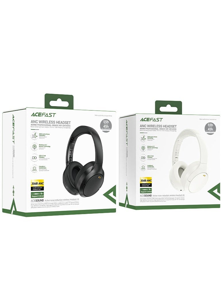 ACEFAST H6 ANC wireless headset Black