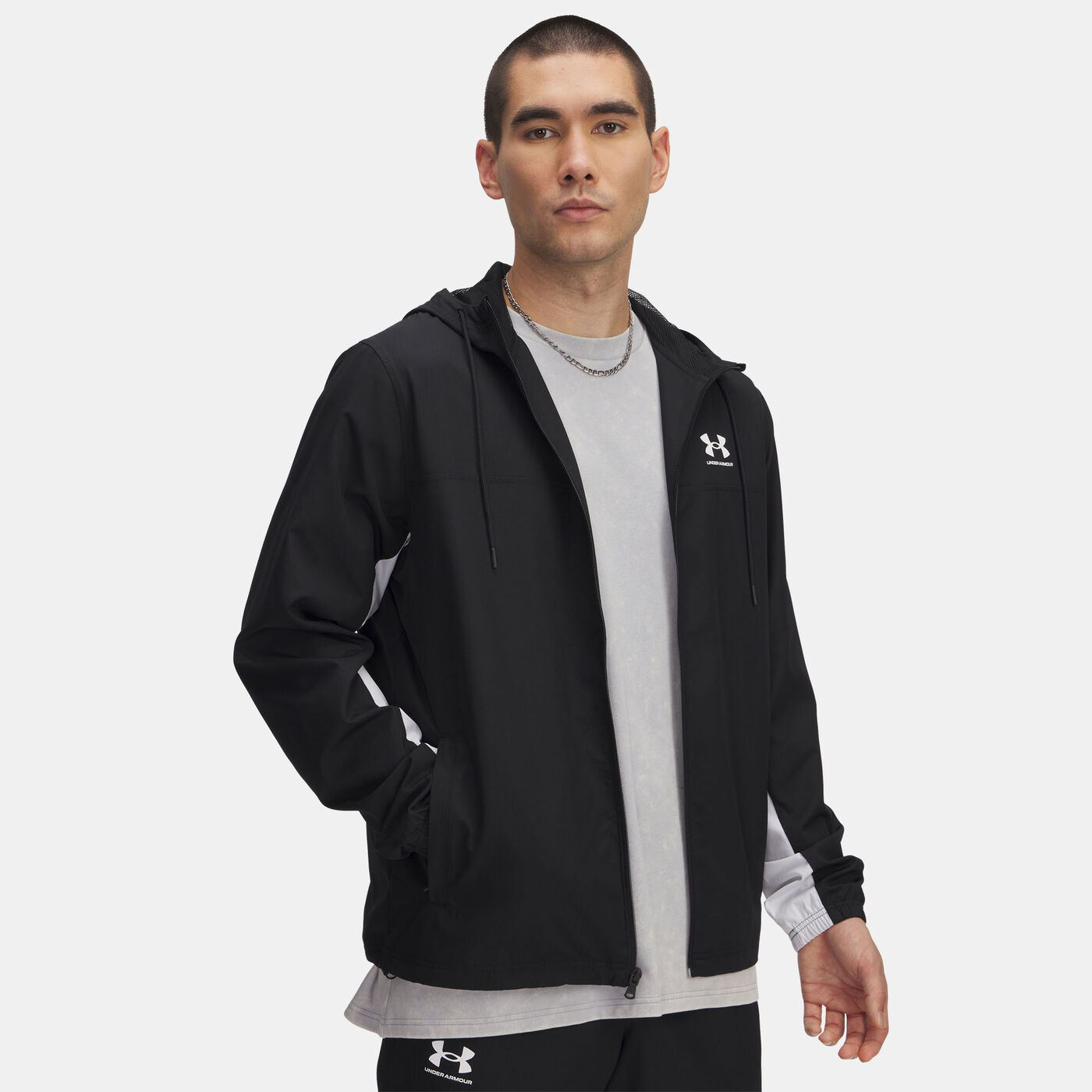 Men's Rival Woven Windbreaker Hoodie