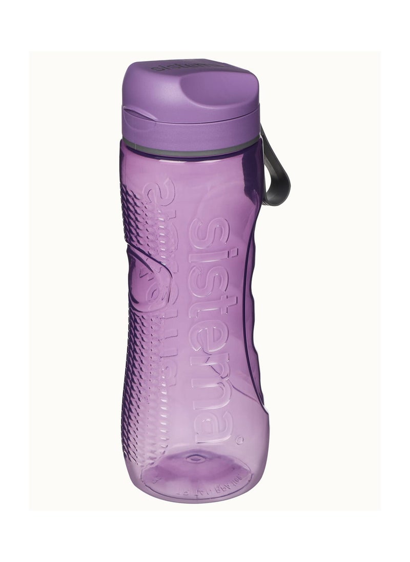 Sistema 800ml Tritan Active Bottle (Purple): Leakproof & Durable - Perfect for On-the-Go - BPA-Free & Reusable  , Made In New Zealand