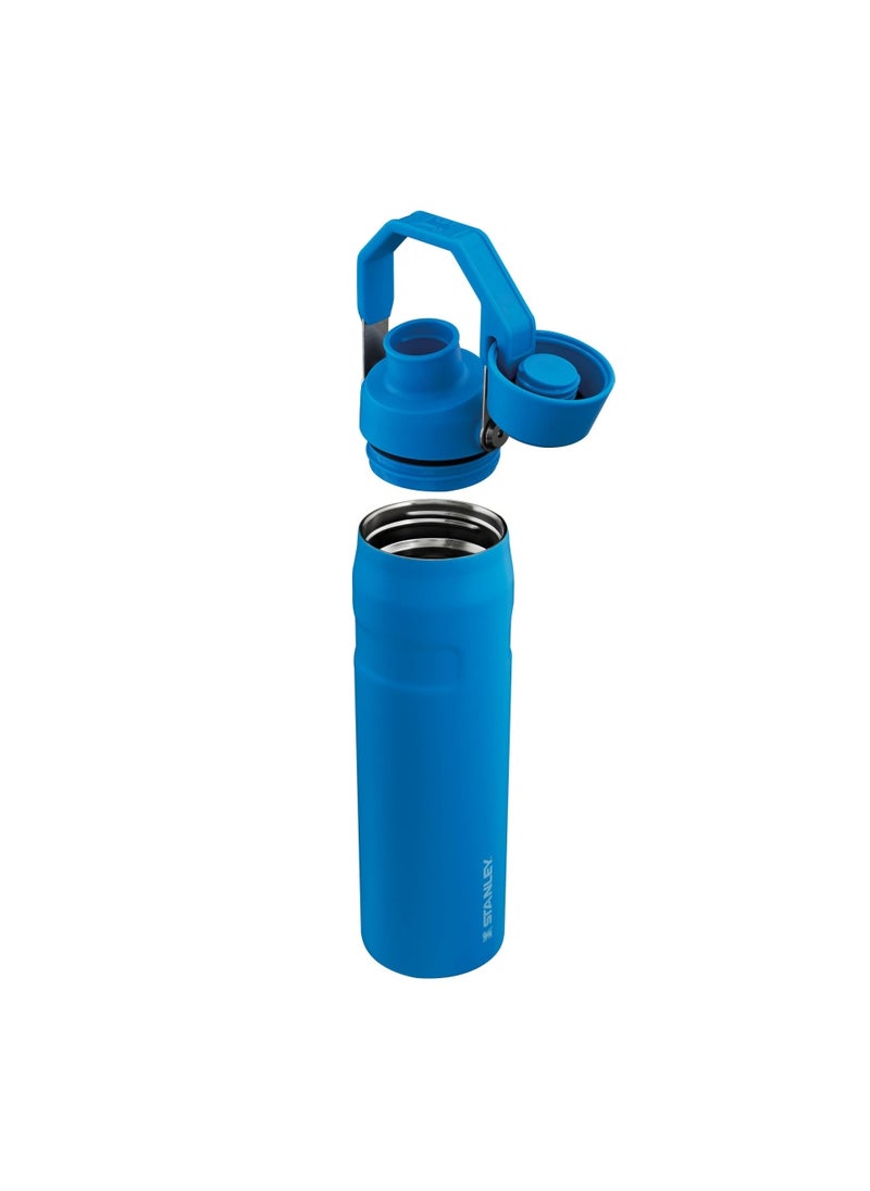 The Aerolight IceFlow Water Bottle Fast Flow 0.6L - Keeps 10 Hours Cold - Lightweight Insulated Water Bottles - Dishwasher Safe - Leakproof and Fast Flow Lid - BPA Free - Azure