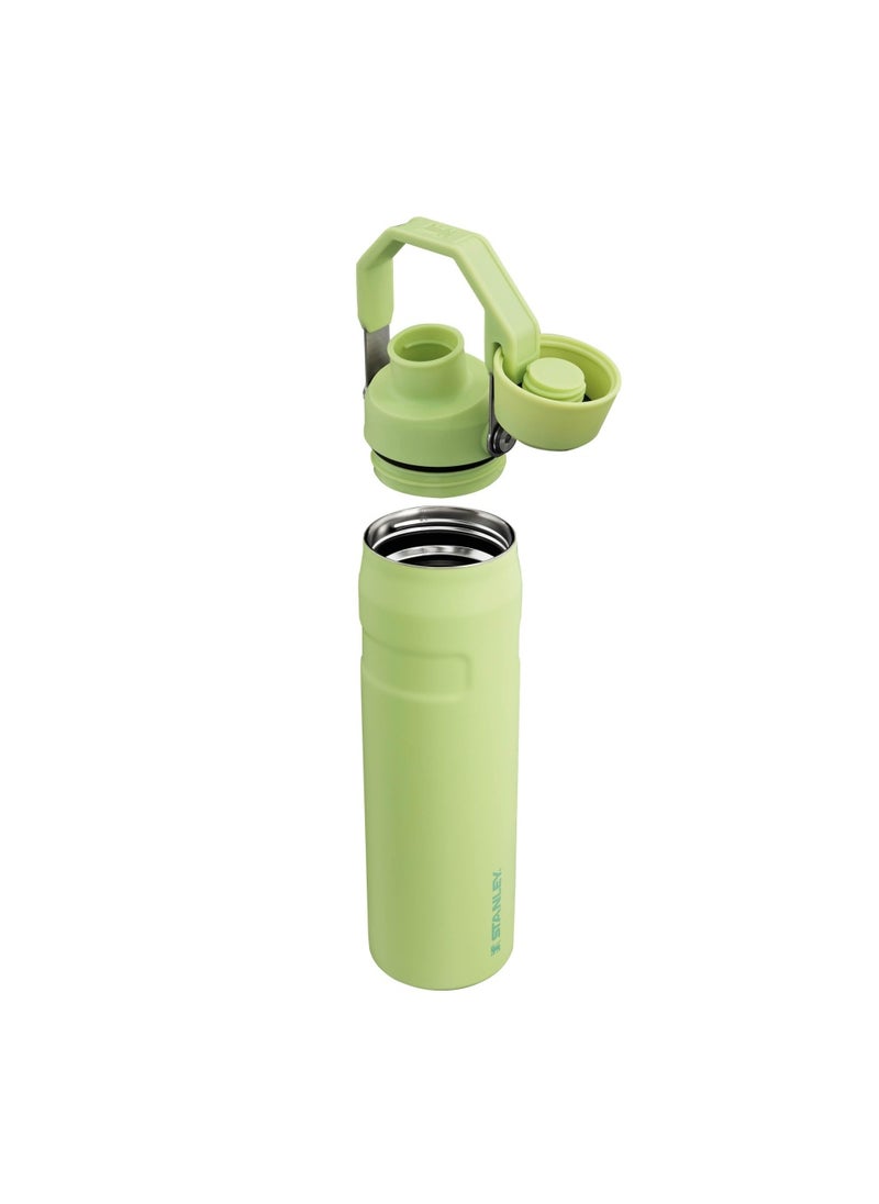 The Aerolight IceFlow Water Bottle Fast Flow 0.6L - Keeps 10 Hours Cold - Lightweight Insulated Water Bottles - Dishwasher Safe - Leakproof and Fast Flow Lid - BPA Free - Citron