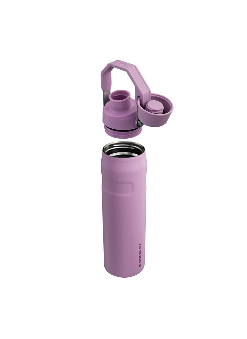 The Aerolight IceFlow Water Bottle Fast Flow 0.6L - Keeps 10 Hours Cold - Lightweight Insulated Water Bottles - Dishwasher Safe - Leakproof and Fast Flow Lid - BPA Free - Lilac