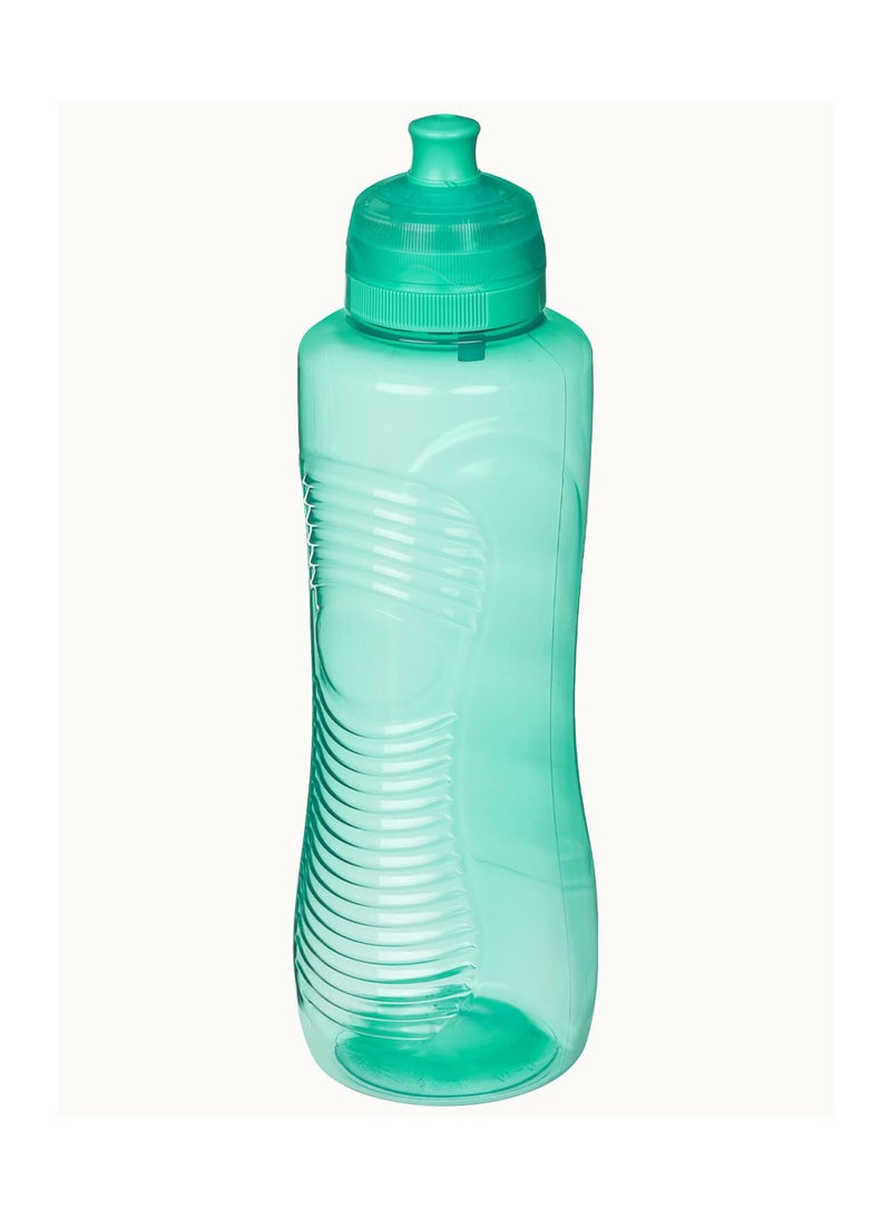 Sistema 800ml Gripper Bottle (Green): Leakproof & BPA-Free- Large Capacity, Perfect for On-the-Go - Easy Grip & Portable , Made In New Zealand