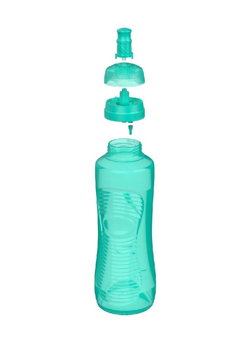 Sistema 800ml Gripper Bottle (Green): Leakproof & BPA-Free- Large Capacity, Perfect for On-the-Go - Easy Grip & Portable , Made In New Zealand