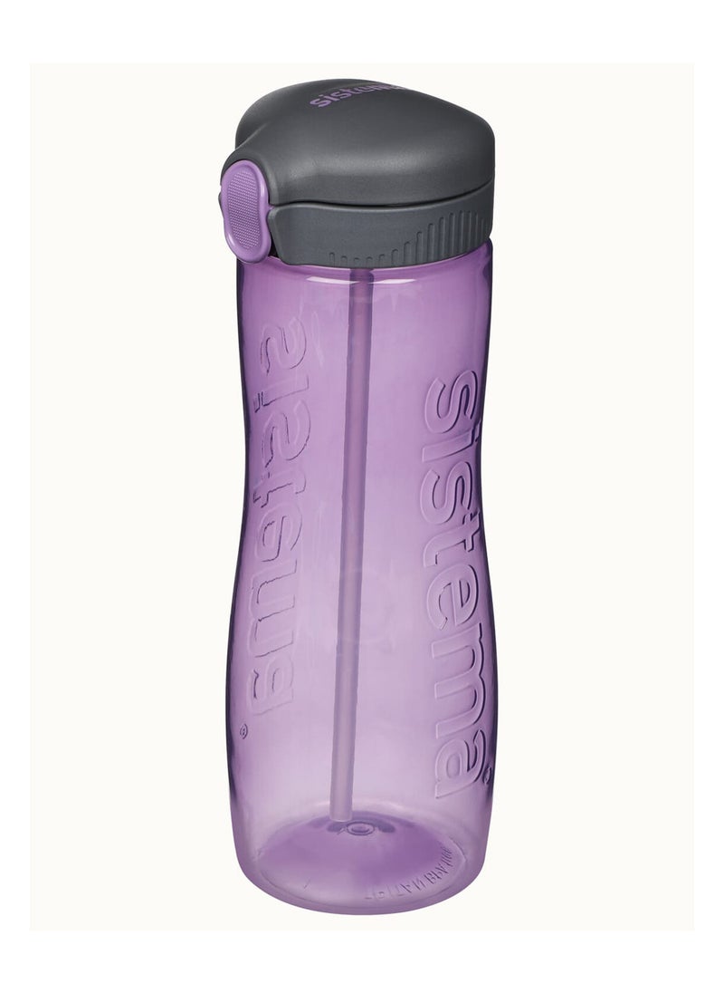 Sistema 800ml Tritan Bottle (Purple): Lightweight & Compact (Ideal for On-the-Go) BPA-Free & Leakproof - BPA-Free & Convenient , Made In New Zealand
