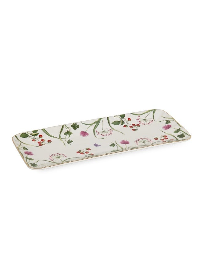 Plein Serving Platter, Multicolour - 36X16Cm