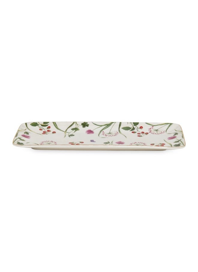 Plein Serving Platter, Multicolour - 36X16Cm