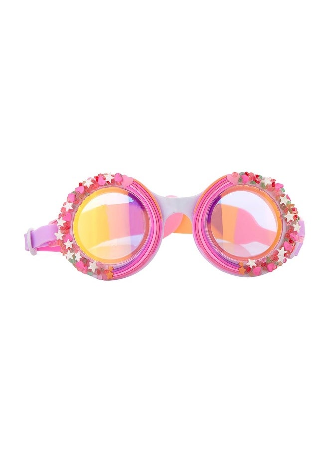 Pink Berry Cupcake Sprinkles Swim Goggle