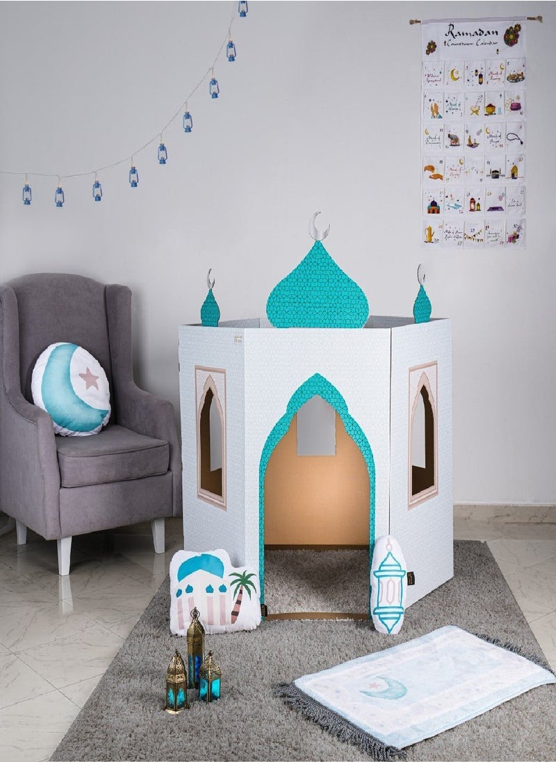 Hilalful Hilalful Theme Cardboard Playmosque, For Ramadan.