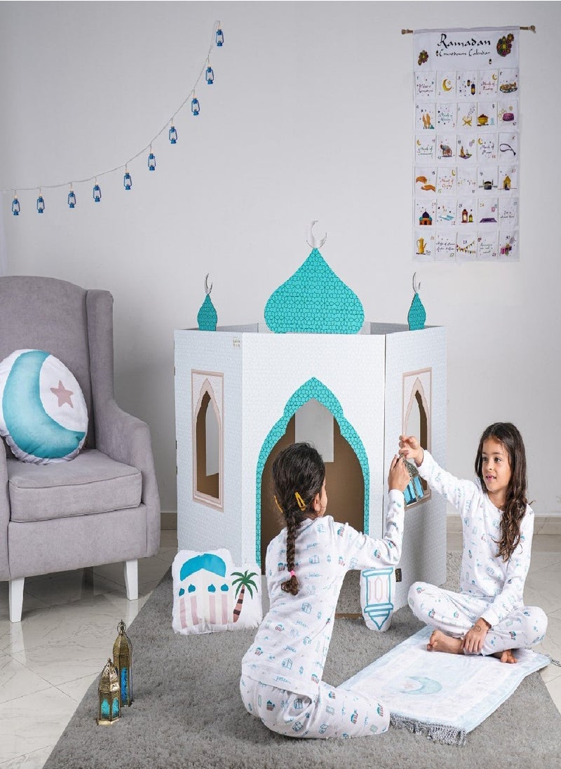 Hilalful Hilalful Theme Cardboard Playmosque, For Ramadan.