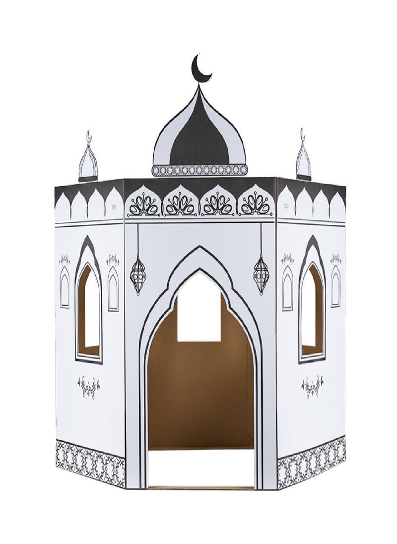 Hilalful Color Me Cardboard Playmosque, For Ramadan..