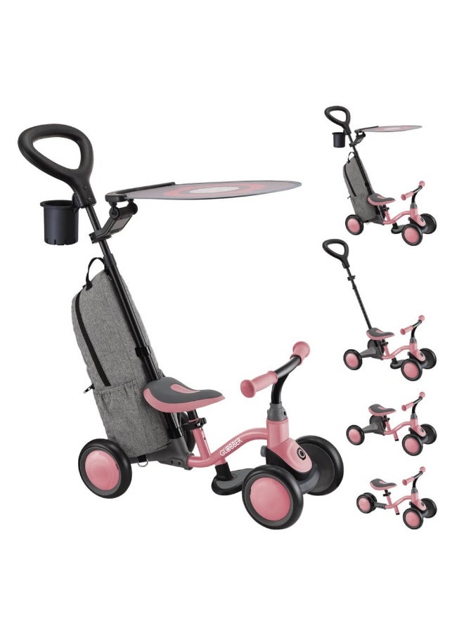 3-In-1 Learning Bike (Deep Pastel Pink)