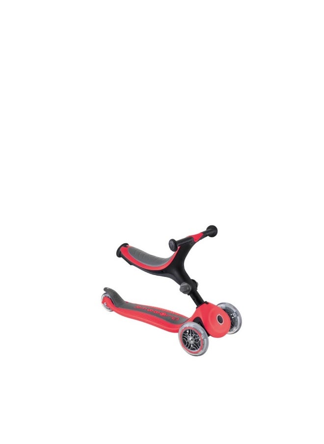 Go Up 3-In-1 Foldable Plus Scooter (Red)