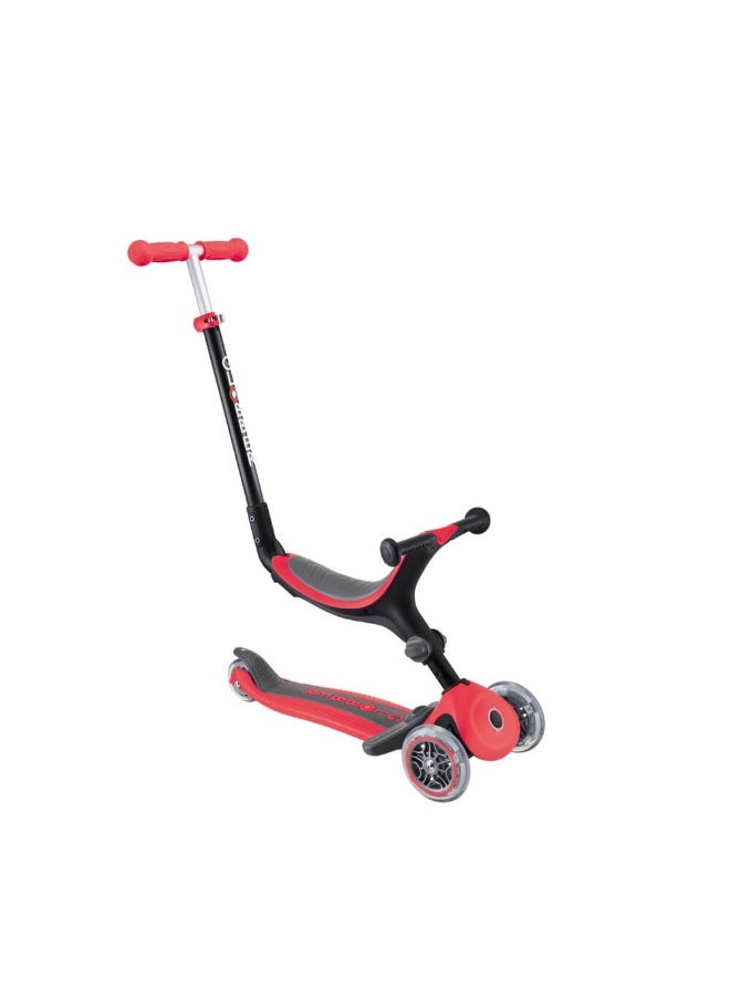 Go Up 3-In-1 Foldable Plus Scooter (Red)