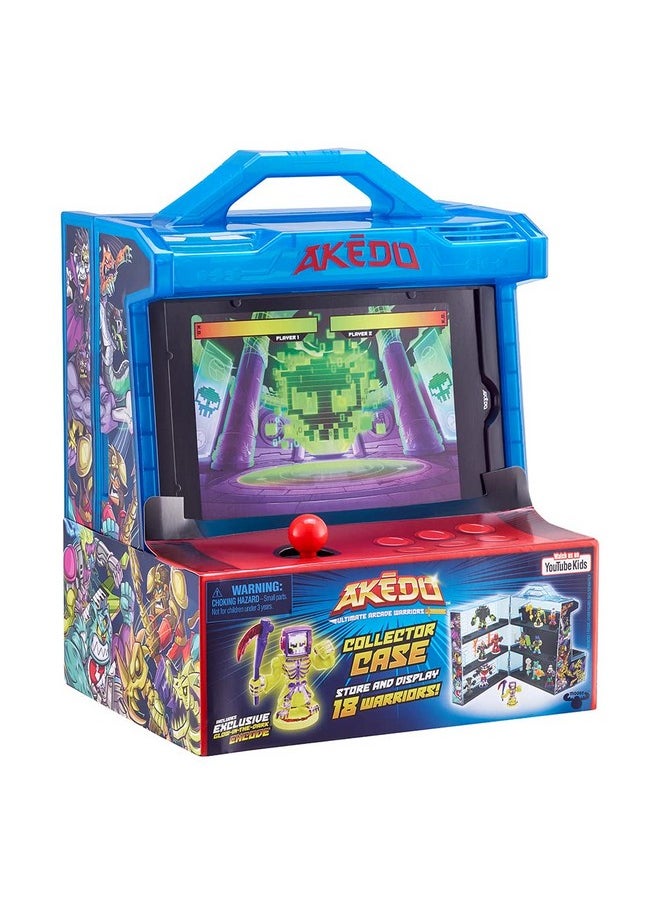 - Ultimate Arcade Warriors Collector Case Mini Battling Action Figures Ready, Fight, Split Strike,Multicolor,14241, For Ages 6+