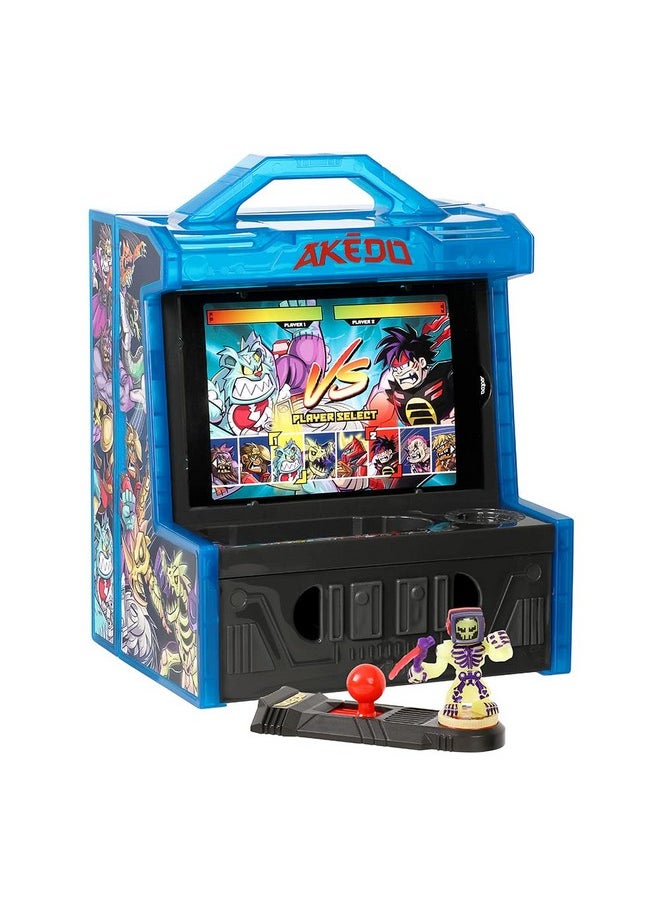 - Ultimate Arcade Warriors Collector Case Mini Battling Action Figures Ready, Fight, Split Strike,Multicolor,14241, For Ages 6+