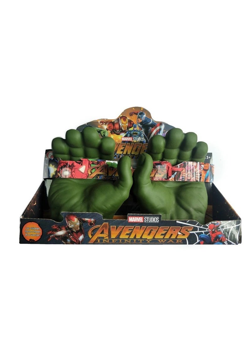 Hulk Gloves Figures Toys Hulk Fists Cosplay Gloves Marvel Legends Gamma Grip Model Toy Gifts For Children