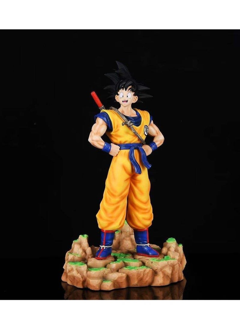 Fantasy Goku Anime Figurine - Exquisite Dragon Ball Action Figure Collectible Statue