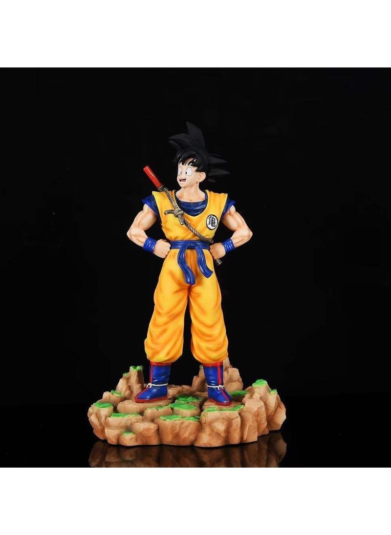 Fantasy Goku Anime Figurine - Exquisite Dragon Ball Action Figure Collectible Statue