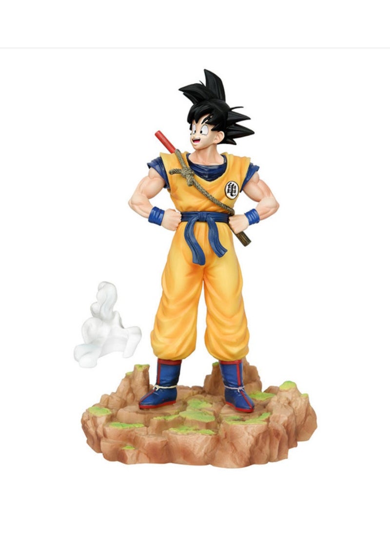 Fantasy Goku Anime Figurine - Exquisite Dragon Ball Action Figure Collectible Statue