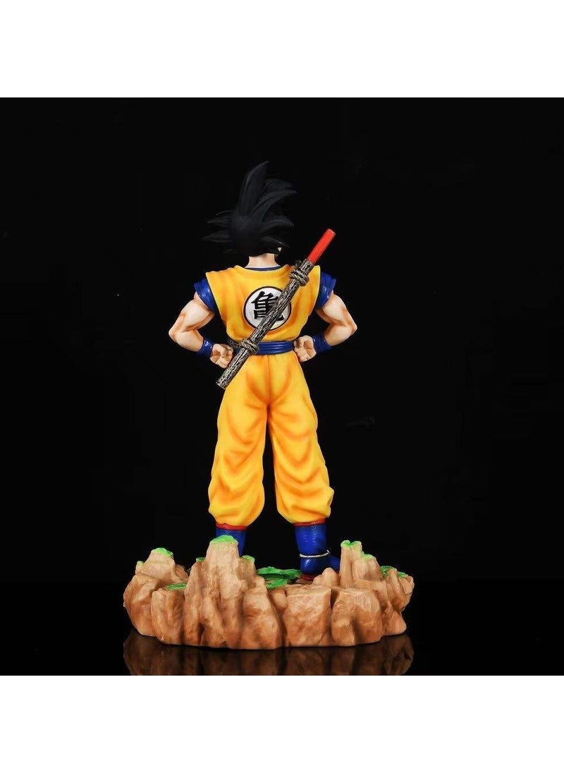 Fantasy Goku Anime Figurine - Exquisite Dragon Ball Action Figure Collectible Statue