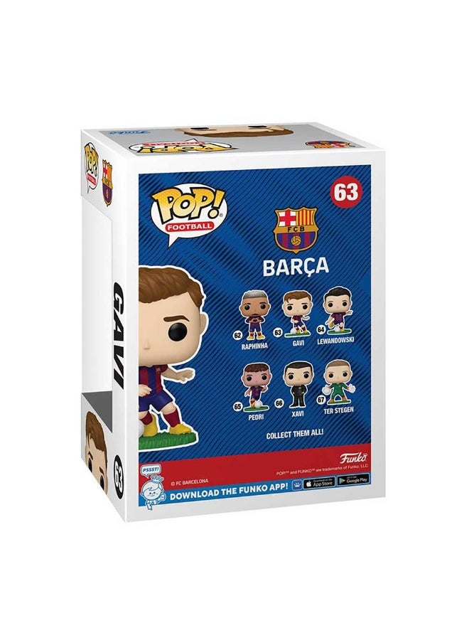 Pop Football Barcelona Gavi Vinyl Figure