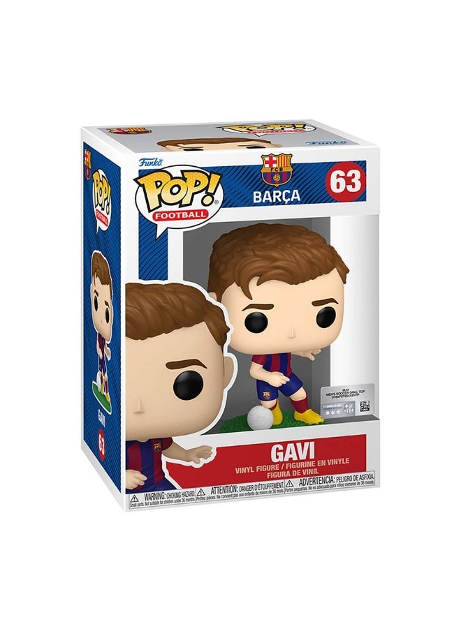 Pop Football Barcelona Gavi Vinyl Figure