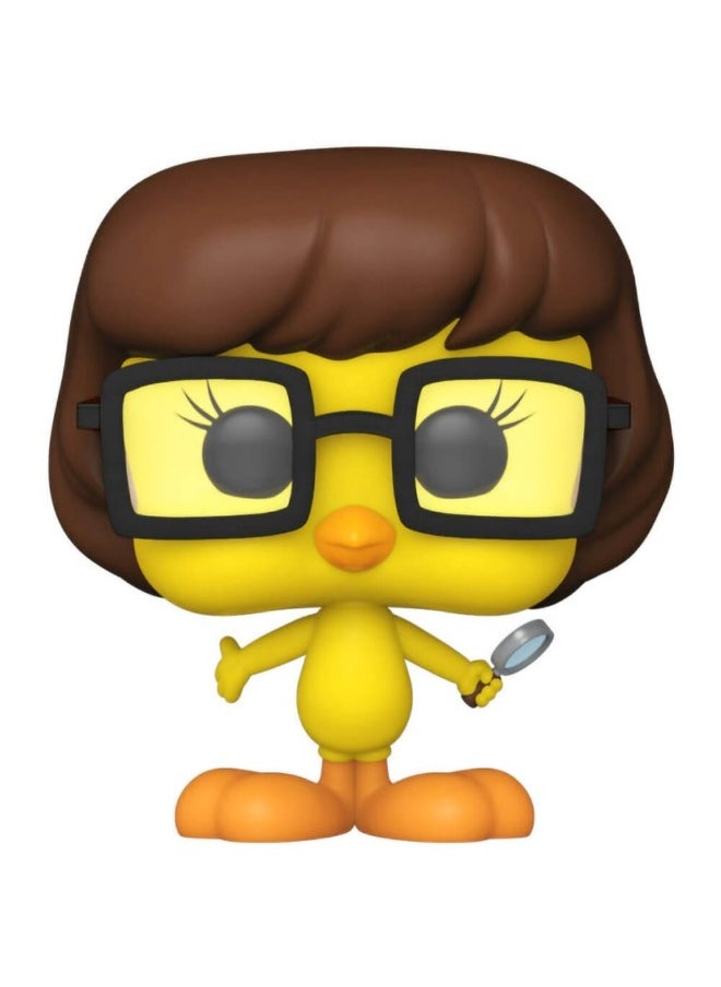 Pop Animation Warner Bros 100 Tweety Bird As Velma Dinkley Vinyl Figure