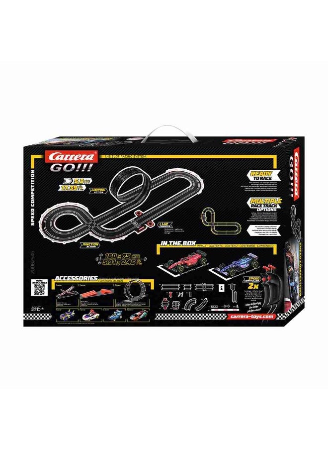 Carrera Go Speed Competition Racing Set (1:43, 5.3 m)