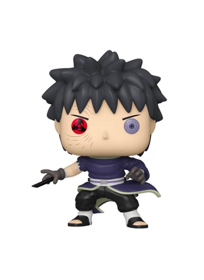 Pop Animation Naruto Shippuden Obito Uchiha Vinyl Figure (9.5 Cm)