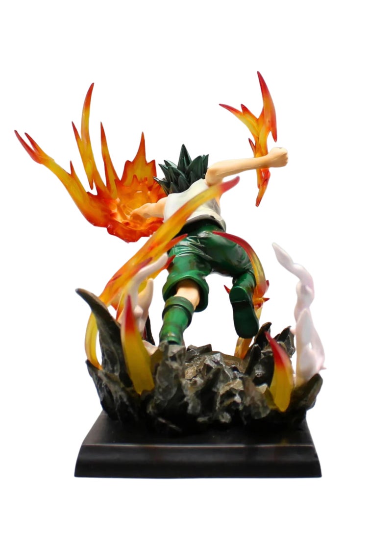 Gon Freecss PVC Action Figure - High Quality Hunter x Hunter Collectible Statue - Premium PVC Gon Figure - Limited Edition Hunter x Hunter Figure for Fans & Collectors