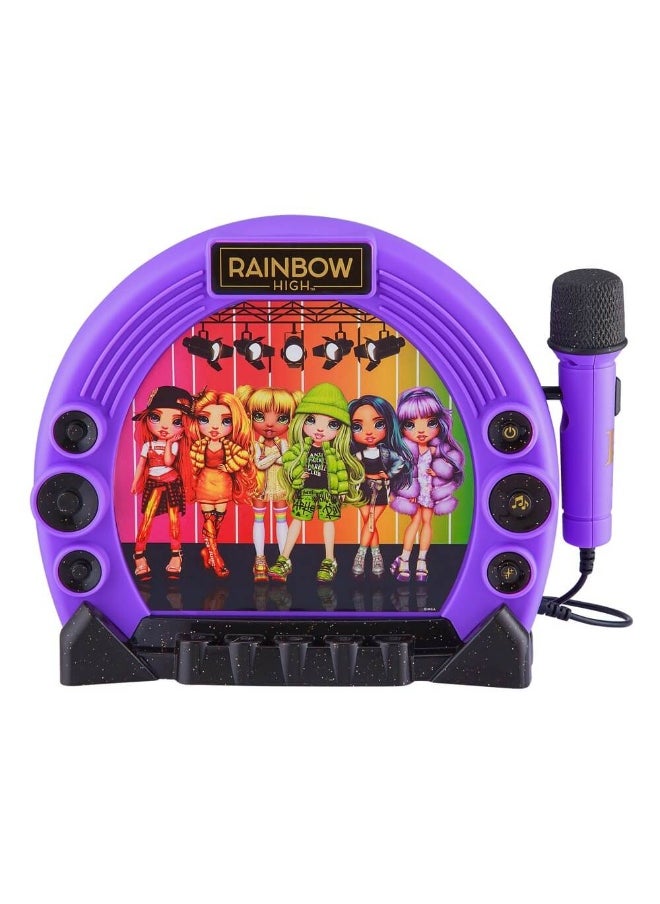 Rainbow High Sing-Along Boombox Speaker