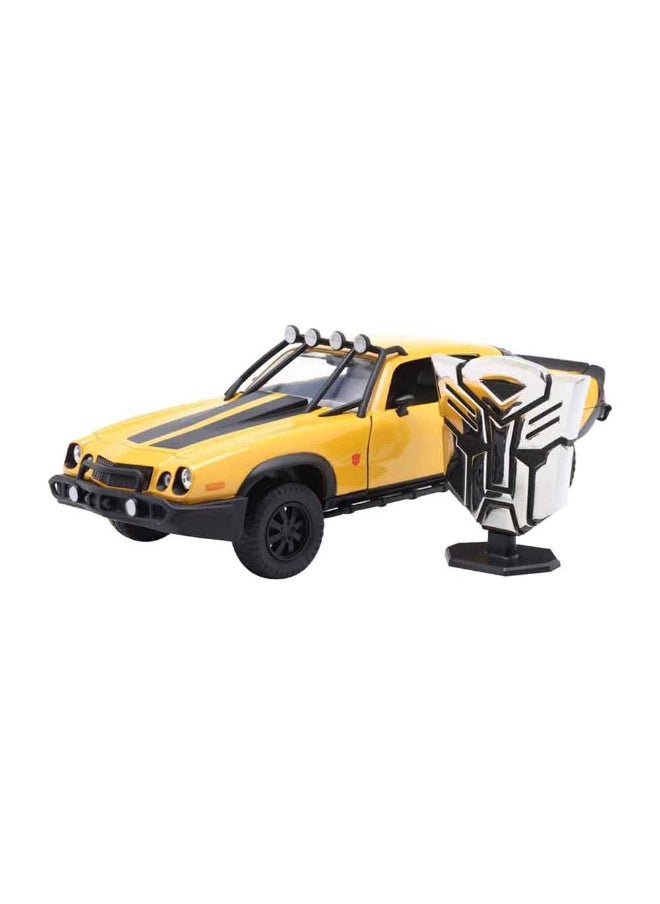 Rise Of The Beasts Die-Cast 1977 Chevy Camaro T7 Bumblebee Car (1:24)