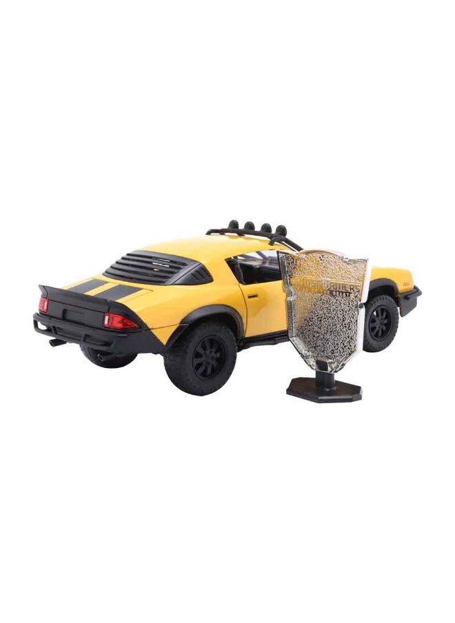 Rise Of The Beasts Die-Cast 1977 Chevy Camaro T7 Bumblebee Car (1:24)