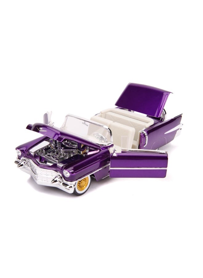 Hollywood Rides 1956 Cadillac Eldorado Car & Elvis Figure