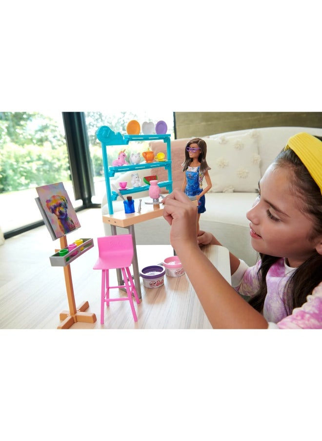 Relax & Create Art Studio Playset & Doll