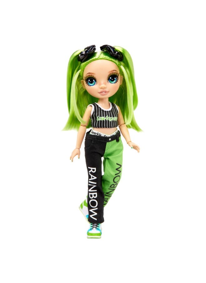 Rainbow High Junior High Jade Hunter Green Fashion Doll