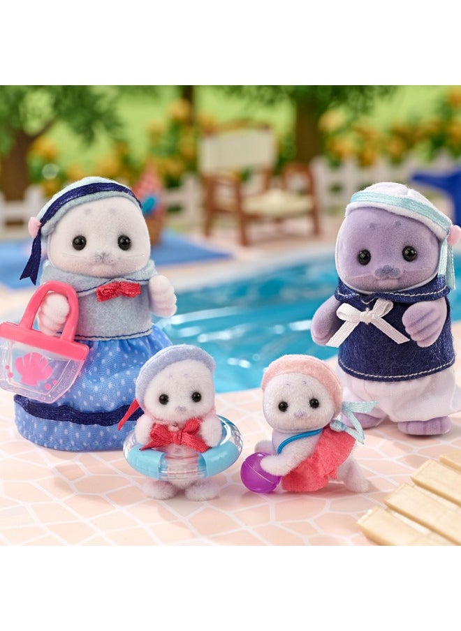 Seal Family - 4 Collectible Figures For Ages 3+