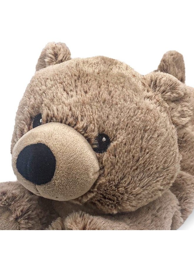 Brown Bear Microwavable, Hot Or Cold For Cool Relaxation And Warm Relief, Lavender Scented Cozy Plush Animal