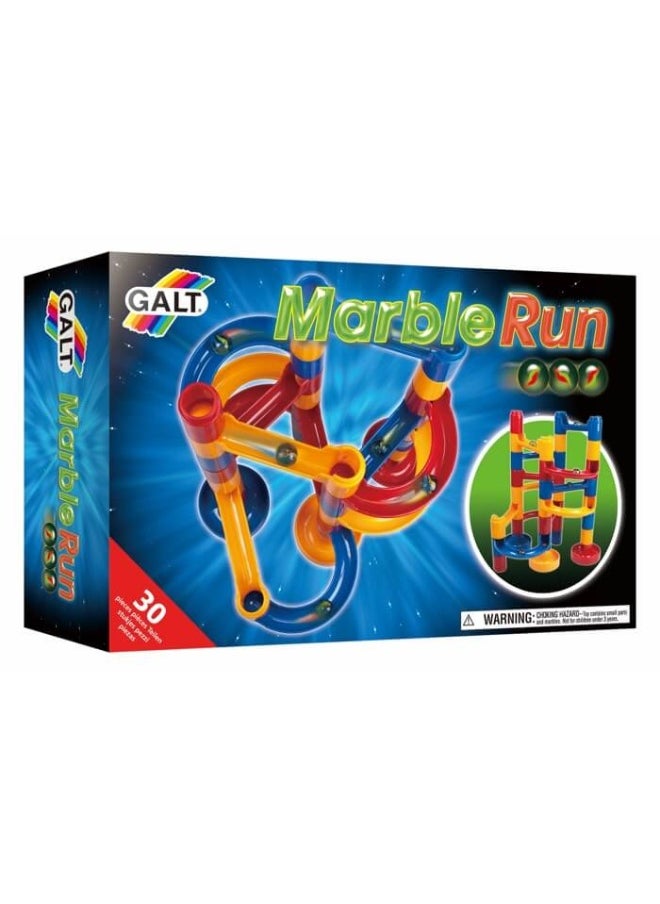 Marble Run Playset (30 Pieces)