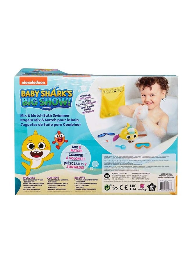 Big Show Mix & Match Bath Swimmer Interactive Toy (10 Pieces)