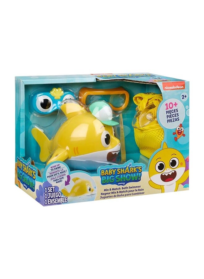 Big Show Mix & Match Bath Swimmer Interactive Toy (10 Pieces)