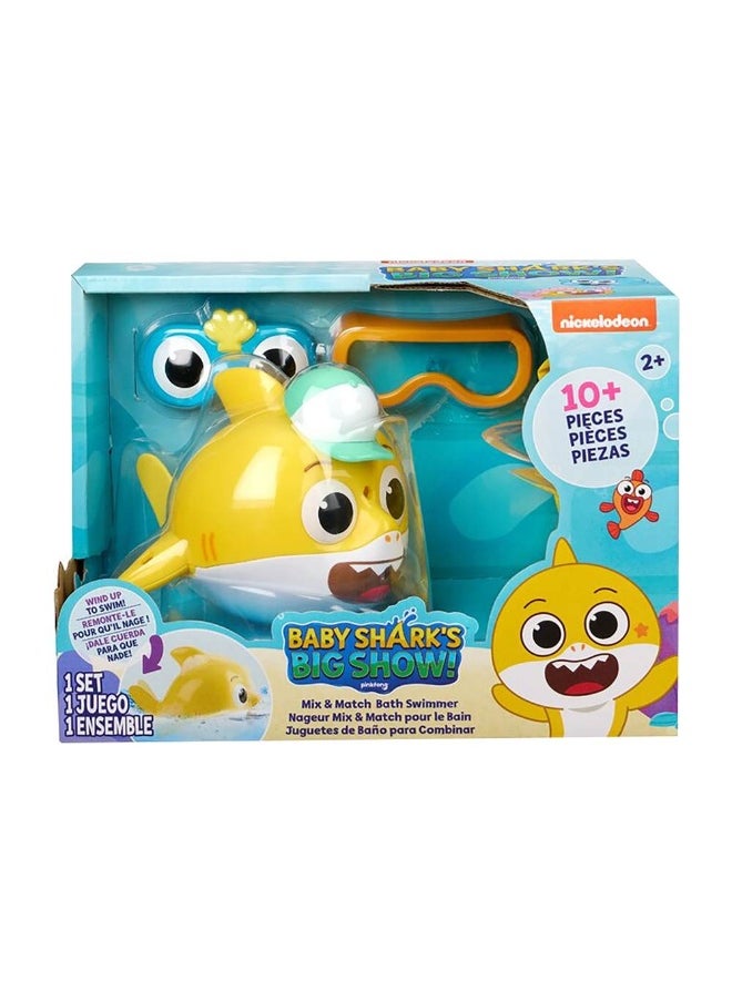 Big Show Mix & Match Bath Swimmer Interactive Toy (10 Pieces)