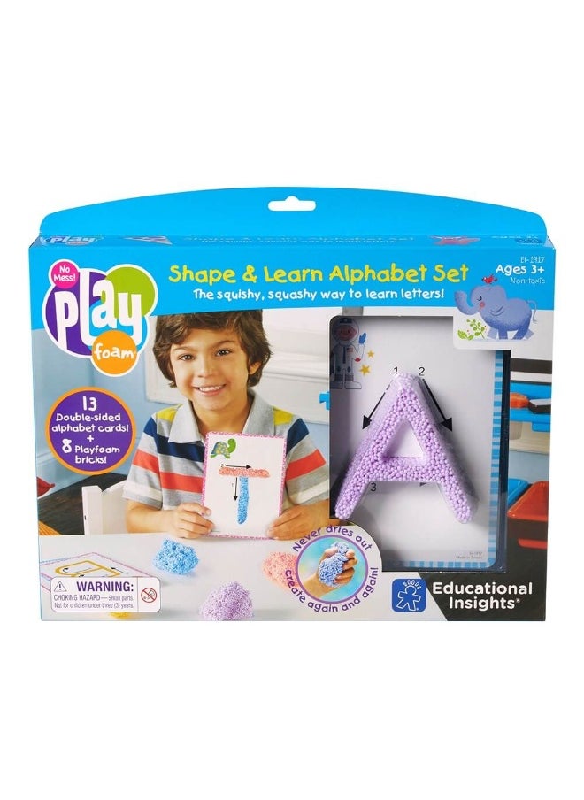 Playfoam Shape & Learn Alphabet Set