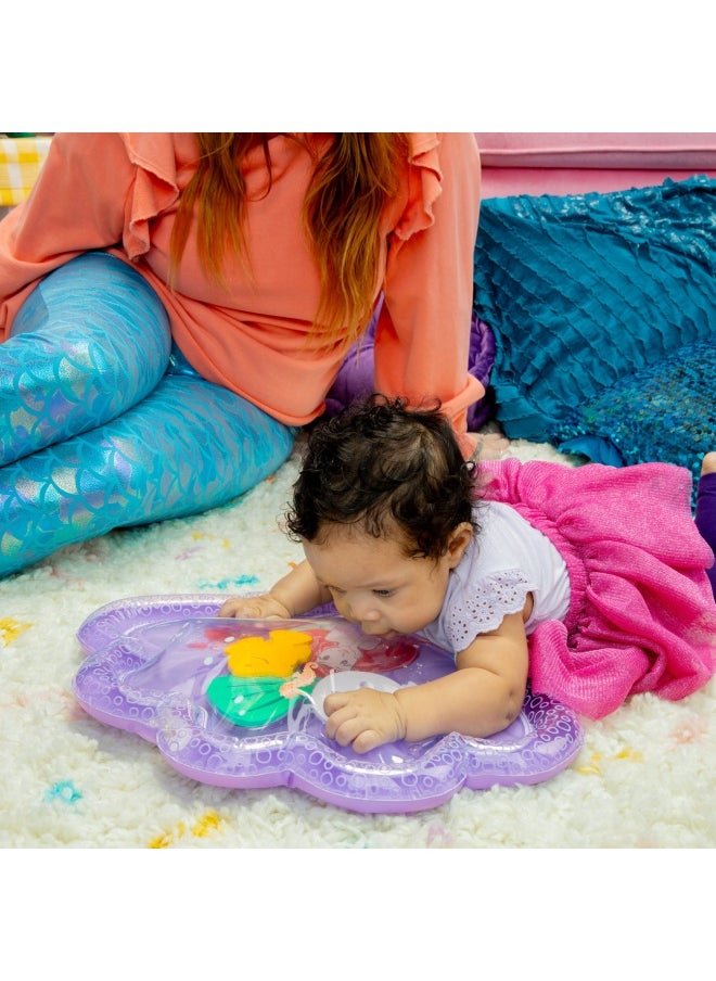 Bright Starts The Little Mermaid Sea Treasures Tummy Time Water Mat (38.1 x 45.72 cm)