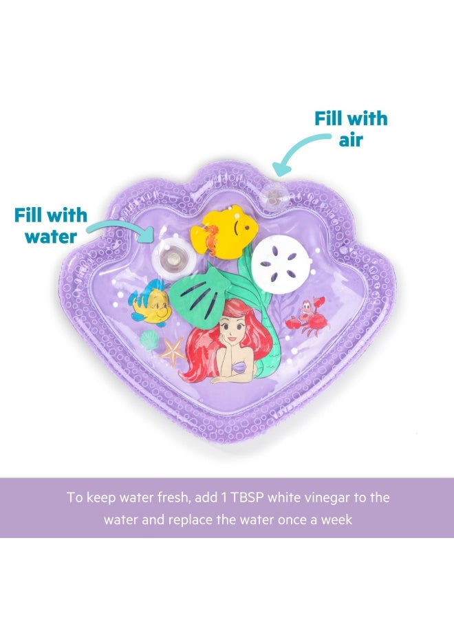 Bright Starts The Little Mermaid Sea Treasures Tummy Time Water Mat (38.1 x 45.72 cm)