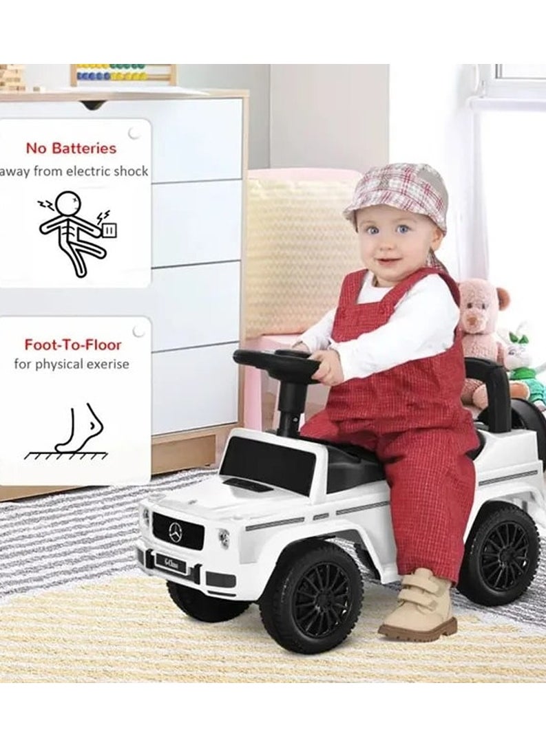 Mercedes Benz G63 Push Car Best Gift For Kids White