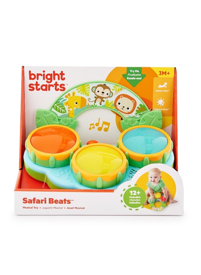 Bright Starts Safari Beats Musical Drum Toy (24 cm)