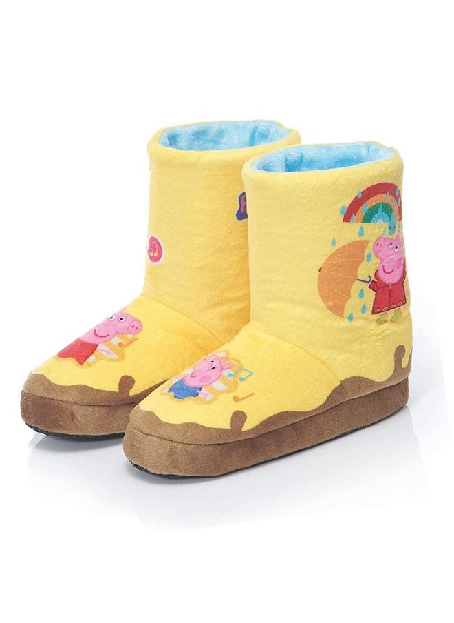 Peppa Pig Toys Muddy Puddle Boots With Sounds | Interactive Wearable Yellow Toy Wellies With Sound And Music Activated As You Walk Or Run