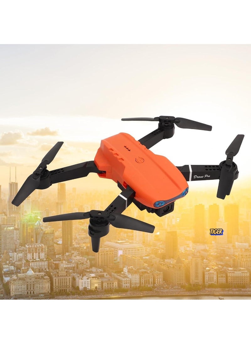 E99 PRO Drone with 4K HD Dual Camera – Foldable, Obstacle Avoidance, Height Keep, Mini Drone for Aerial Photography, HD Footage, Compact Design